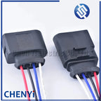 4 Pin 3.5 Waterproof connector 4B0973724 Ignition coil Extension adapter electrical wire plug 1J0973724 With harness 1J0 973 724