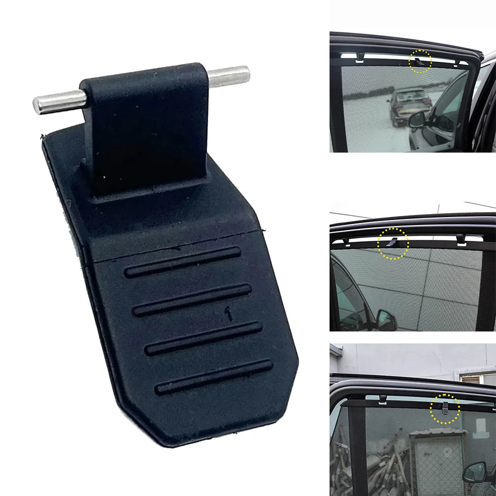 1pc Sun Blind Hook Sunshade Hook Fixing Clip For BMW X5 X6 F15 F16 Rear Row Sunshade Curtain Shutter Hook Handle Buckle