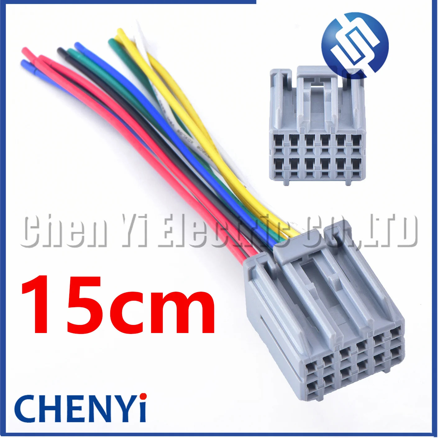 12 Pin 917975-6  Automotive wiring harness connector Automobile Unsealed Wire Harness Plug Socket 178845-6 With Pins For Honda