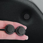 50/10pcs Diameter 8mm Black Plastic Auto Fasteners Rivets Clips Vehicle Car Bumper Door Panel Fender Liner Clips Retainer