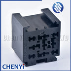 9 Pin（5B+4S）hybrid wire Automobile connector Fuse box relay socket Retrofit and install relay harness plug With pin 185403-2