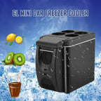 12V 6L Car Freezer Mini Freezer Portable Auto Refrigerator Outdoor Refrigerator Auto Refrigerator Car Heater Cooler Amagi
