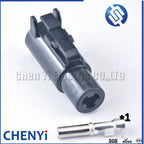 1 Pin 2.3 Series female or male Auto Cable Haness Waterproof Socket With Pins DTHD04-1-12P DTH006-1-12S For Deutsch