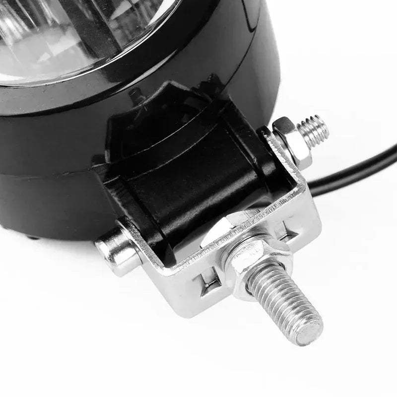 Motorcycle LED Angel Eye Work Light Bar Spot Lamp Offroad Car Boat Truck SUV Pickup 12V 24V Driving Fog Lamp Headlight Amagi