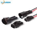 6187-2172 Male/female head 6180-2182 Car connector fog lights modified 2p waterproof wiring harness plug