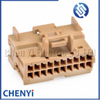 20 Pin Auto connector Wire harness plug 1563337-2 8W0972420A 8W0 972 420 A For seat module light control module