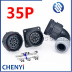 35 Pin Automotive waterproof connector Truck engine frame chassis harness plug 7811230 7812226 For Delong F3000 M3000 X3000 J6