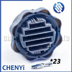 23 Pin grey male or female Car Door body plug instrument connector For Peugeot 206 207 Citroen Picasso Xsara Sienna Elysee C2