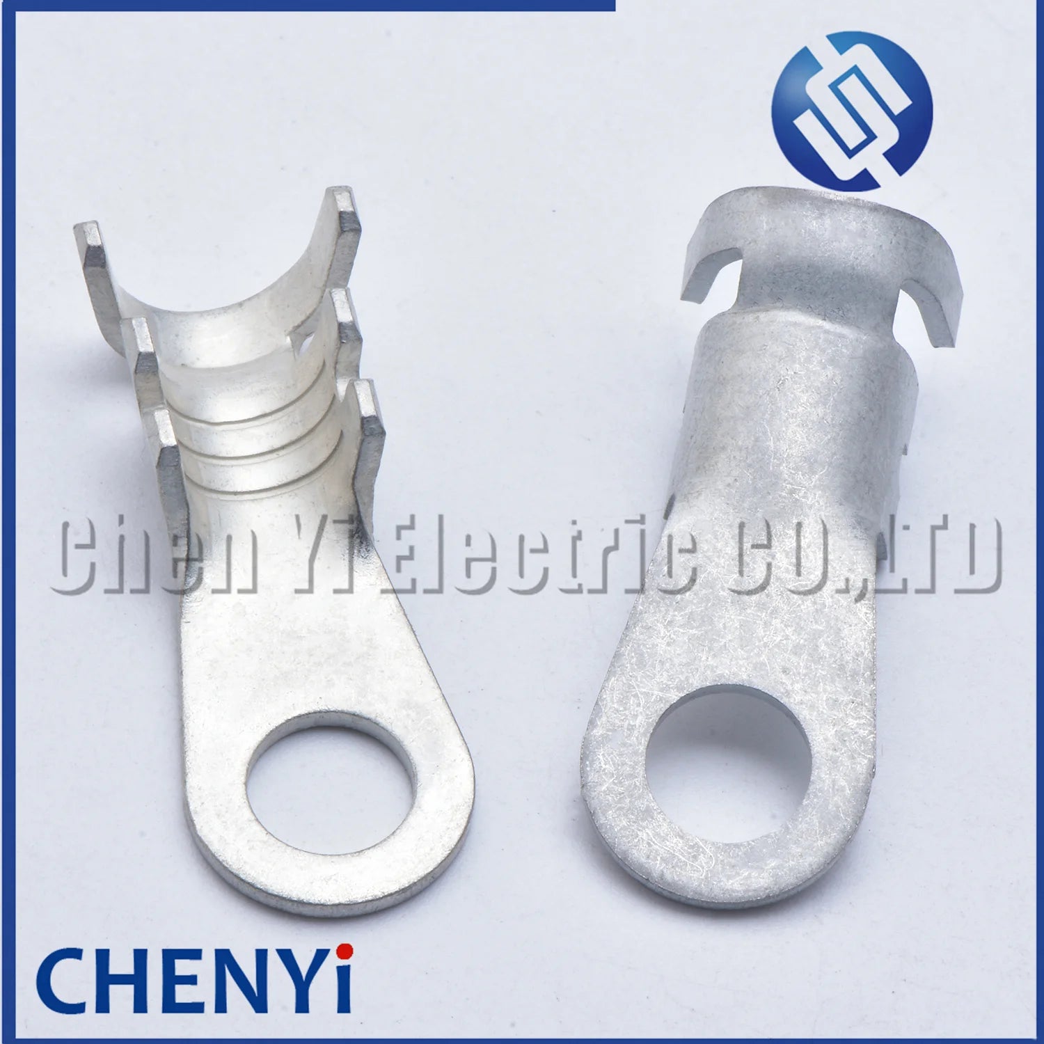 20 Pcs Auto Splices Ring Round Terminal Crimping Loose Thickened type Pins Tab Brass tin-plating Ground terminal 12146365