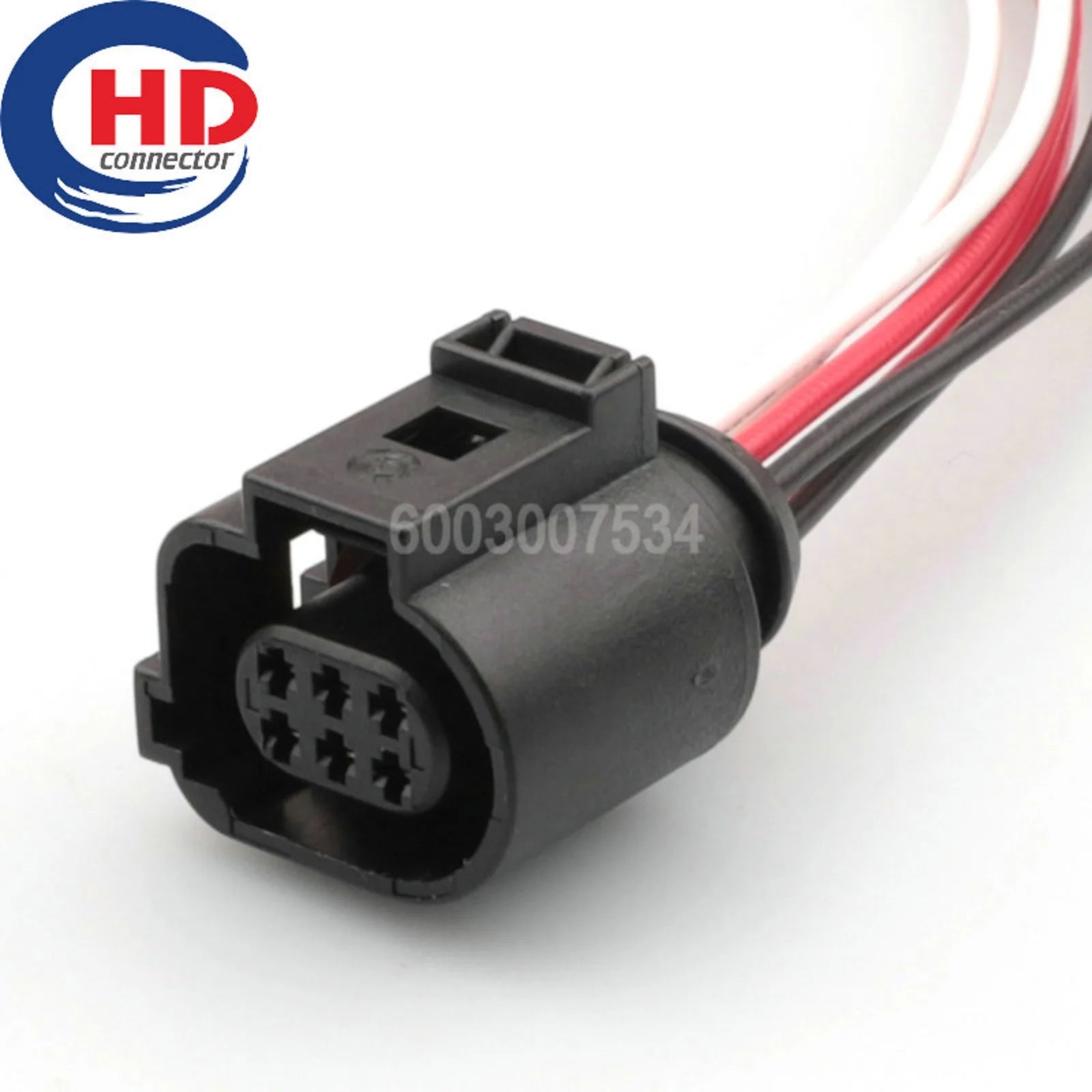6 Pin Connector Waterproof 1.5mm Series Female Connectors Motorcycle Electrical Harnesses Wiring Harness 6Q0973713A