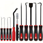 11Pcs Oil Seal O-Ring Gasket Remover Hand Tools with Bag Car Auto Pick Hook Puller Remover Tire Stone Cleaning Maintenance Amagi