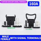 1/5/20 Sets REMA Type Connector 80A 160A 320A Electric Forklift Power High Current Battery Charger Male And Female Plugs Sockets