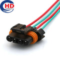 4 Pin Connector Waterproof 1.5mm Female Connectors Motorcycle Electrical Harnesses Wiring Harness 12186568
