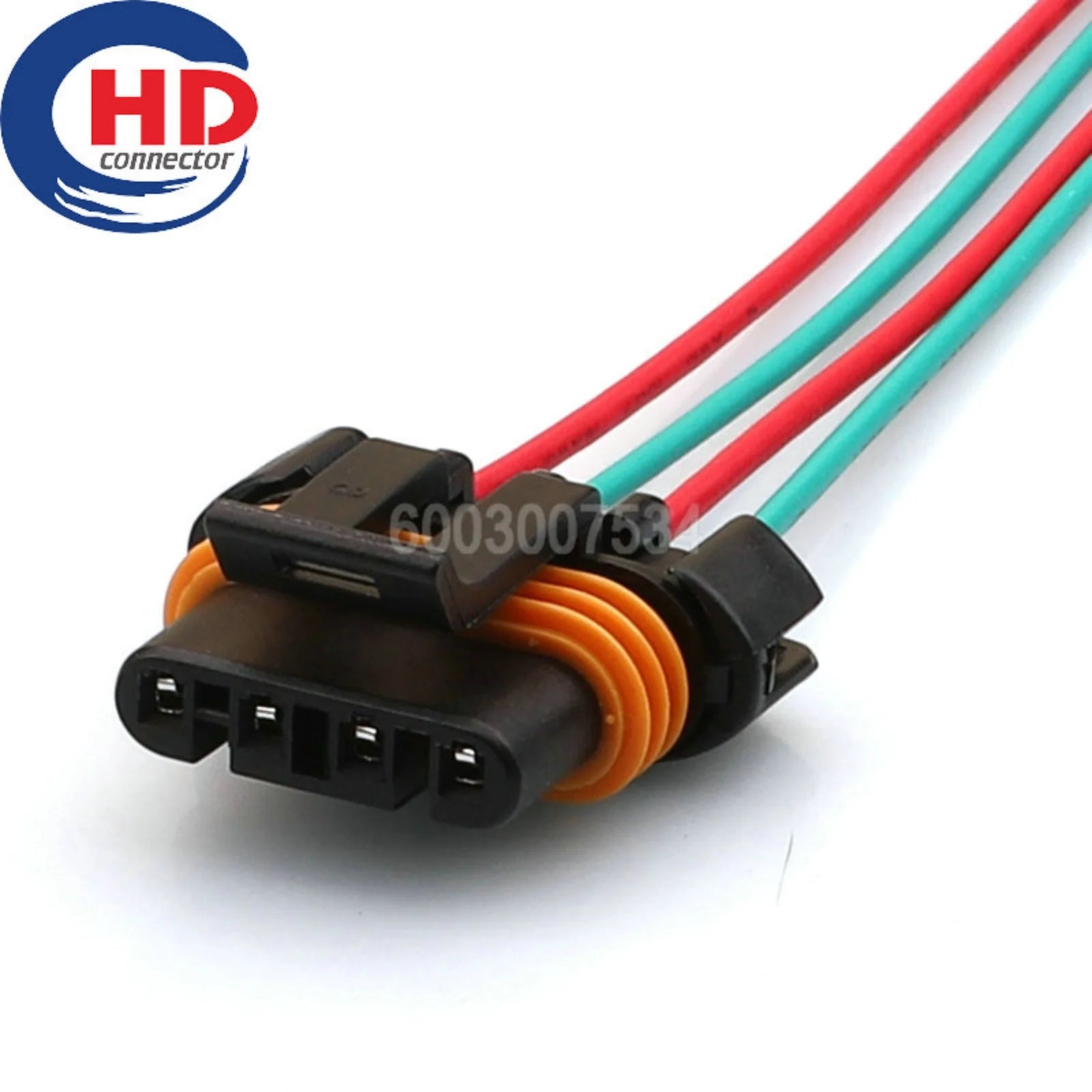 4 Pin Connector Waterproof 1.5mm Female Connectors Motorcycle Electrical Harnesses Wiring Harness 12186568