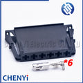 6 Pin female Automobile connector Tail light Plug 1-929149-1 A037 545 35 28 With pins A0375453528