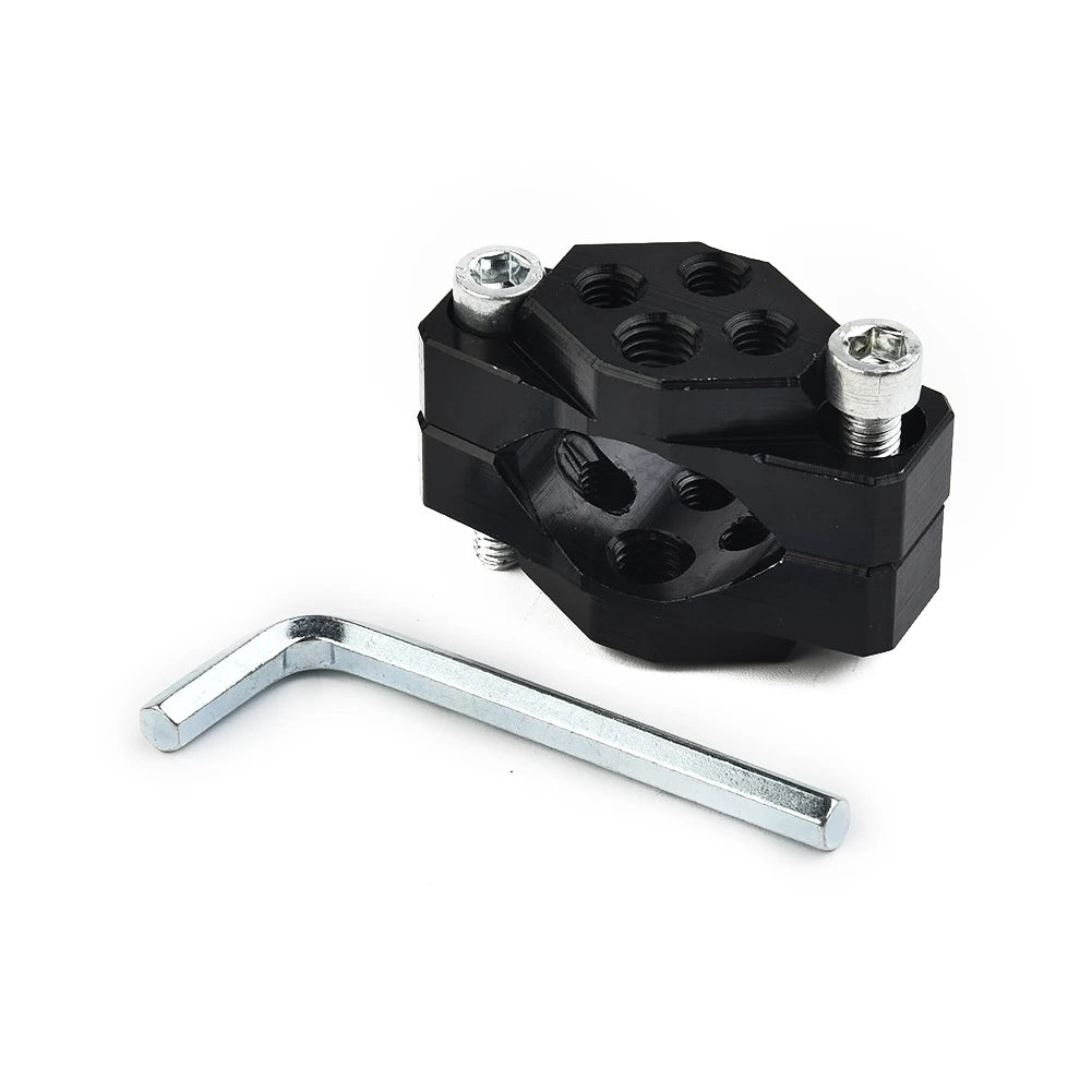 17-32mm Motorcycle Handlebar Bumper Mount Bracket Clamp For LED Spot Fog Light For Front Shock Absorber Installat