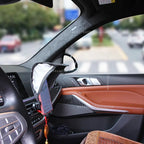 Car Mobile Phone Sunscreen Foldable Not Hot Stuck Screen Non-reflective Free Of Installation Mobile Navigation Sunshade amabilis