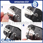 1 set specialized tool 8 in 1 kit for ratchet type wire crimping pliers SN-58B multifunctional storage bag wire crimping pliers