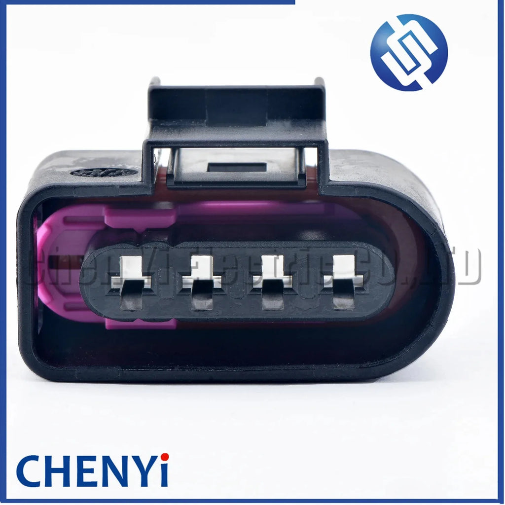 1 Pcs 4 Pin female Automotive waterproof connector Ignition Coil Wire harness plug 4B0973724 4B0 973 724 With Pins