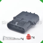 4-Pin Auto Connector Connector Female Electrical waterproof Weather Square connector