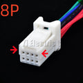 8 Pin Automotive Connectors Shift lever shift module assembly Wire harness Plug 90980-1...