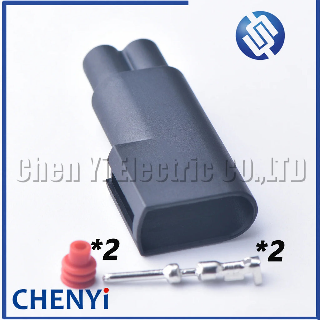 1 set 2 Pin Auto Motor Engine Lamp connector Wheel ABS Sensor plug 5-1437710-5 2-1437712-5 5-1437710-6 For Ford Volvo Land Rover