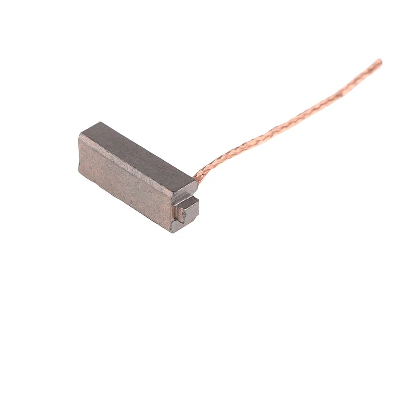 High Quality 10Pcs 5*7*19mm Copper Electric Generator Carbon Brushes Car Alternator Power Tools Car Regulator Low Copper