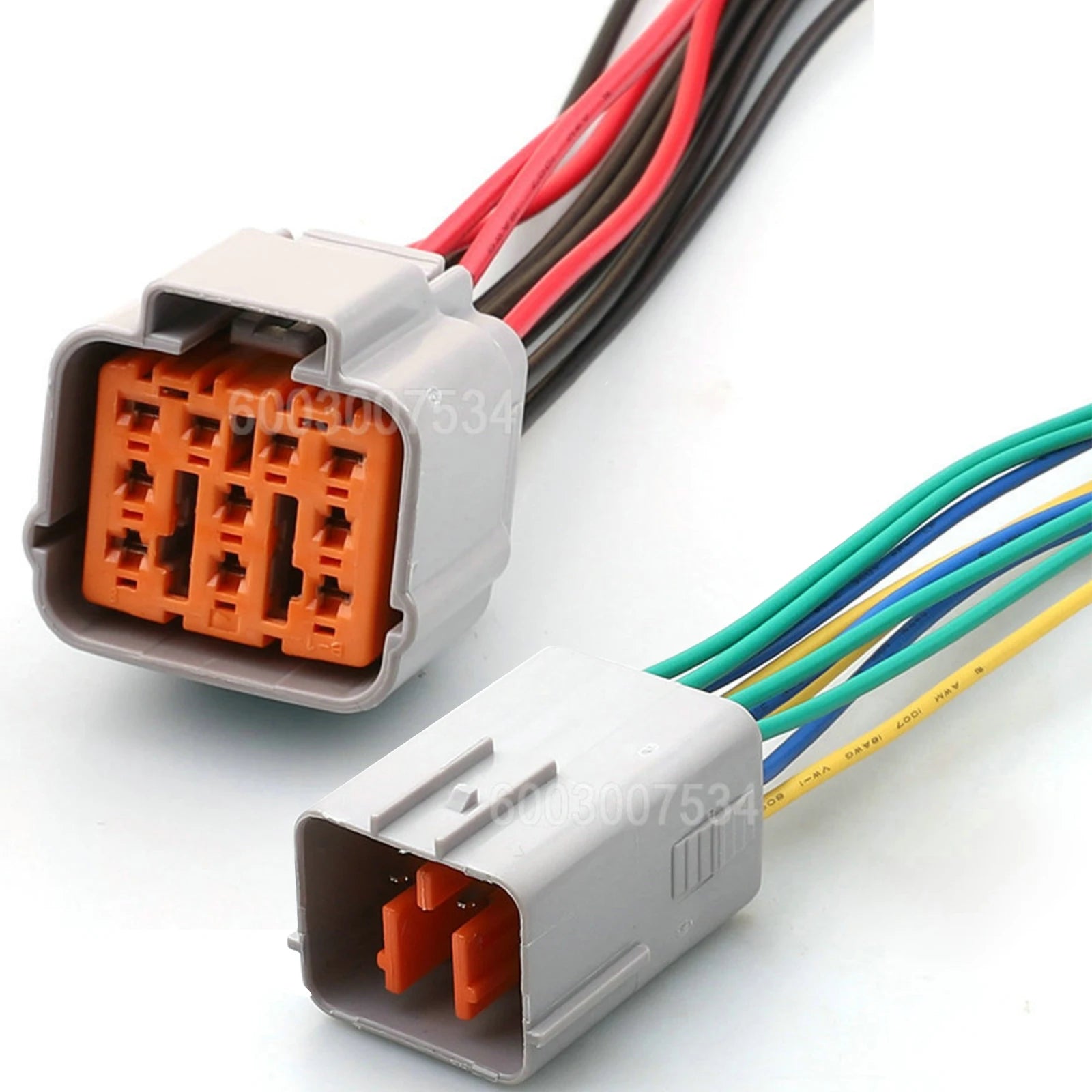 6195-0167 6195-0164 10 Pin Connector Waterproof 2mm Series Male Female Connectors Motorcycle Electrical Harnesses Wiring Harness