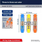 2-12 Pin Screw Fixation Quick Press Electrical Docking Terminal | Compact Push-in Wire Connector Terminal Block
