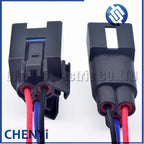 3 Pin Auto Waterproof Connector male or female Automobile Triangle Wire harness plug socket 7-1437710-9 3-1437712-1 For Ford