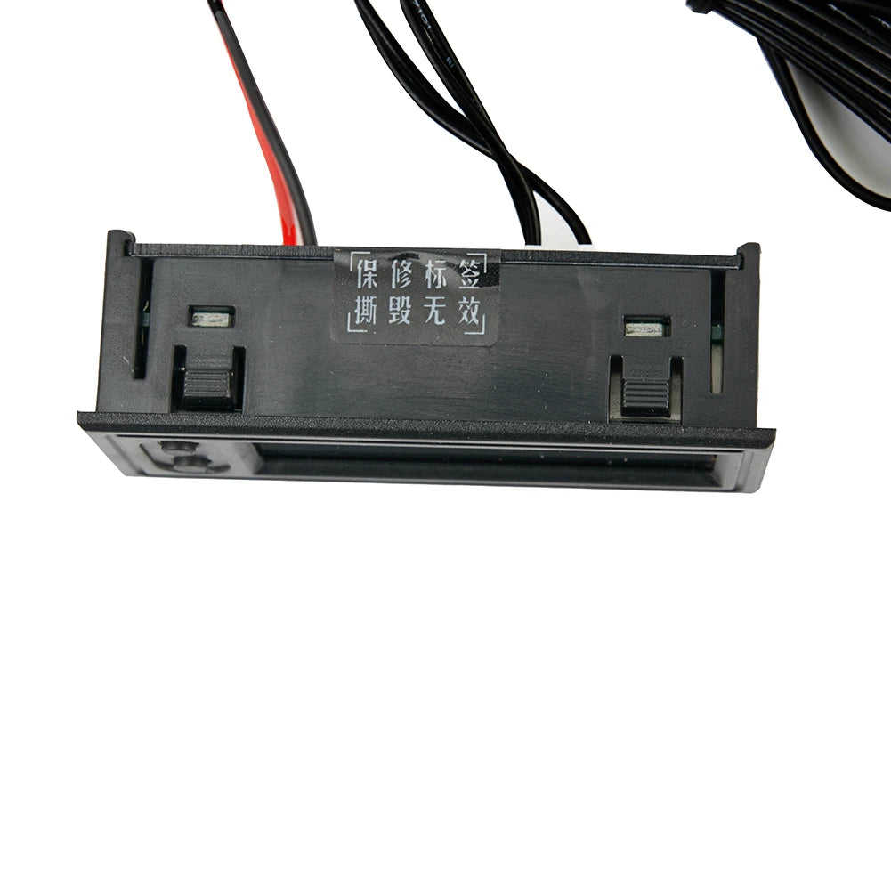 12V 3in1 Vehicle Car Kit Thermometer With Voltmeter With Clock LED Digital Display 3 In 1 Voltmeter Interior Parts