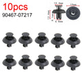 10Pcs Engine Cover Clip Car Rivets For LEXUS LS460 LS460L RX350 RX450H Engine Cover Clip Radiator Support Clip