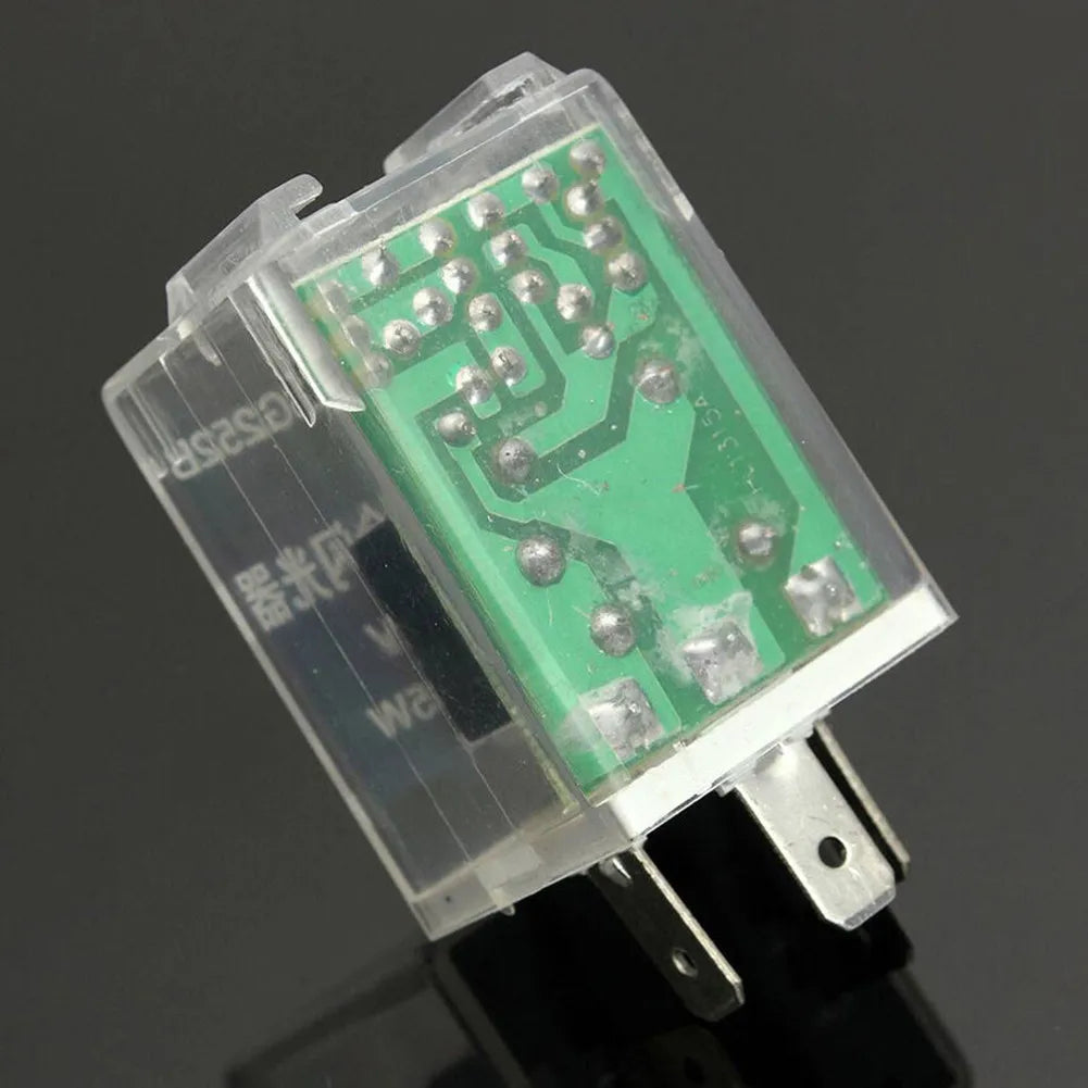 Car LED Light Flasher Relay 12V 3Pin Turn Signal Rate Control Blinker Relay 180W Car Turn Signal Indicator Flash Relay