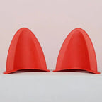 2pcs Motorbike Helmet Accessories Cat Ears Accessories Electric Car Children's Helmet Cartoon Modelling Cute Helmet Amagi