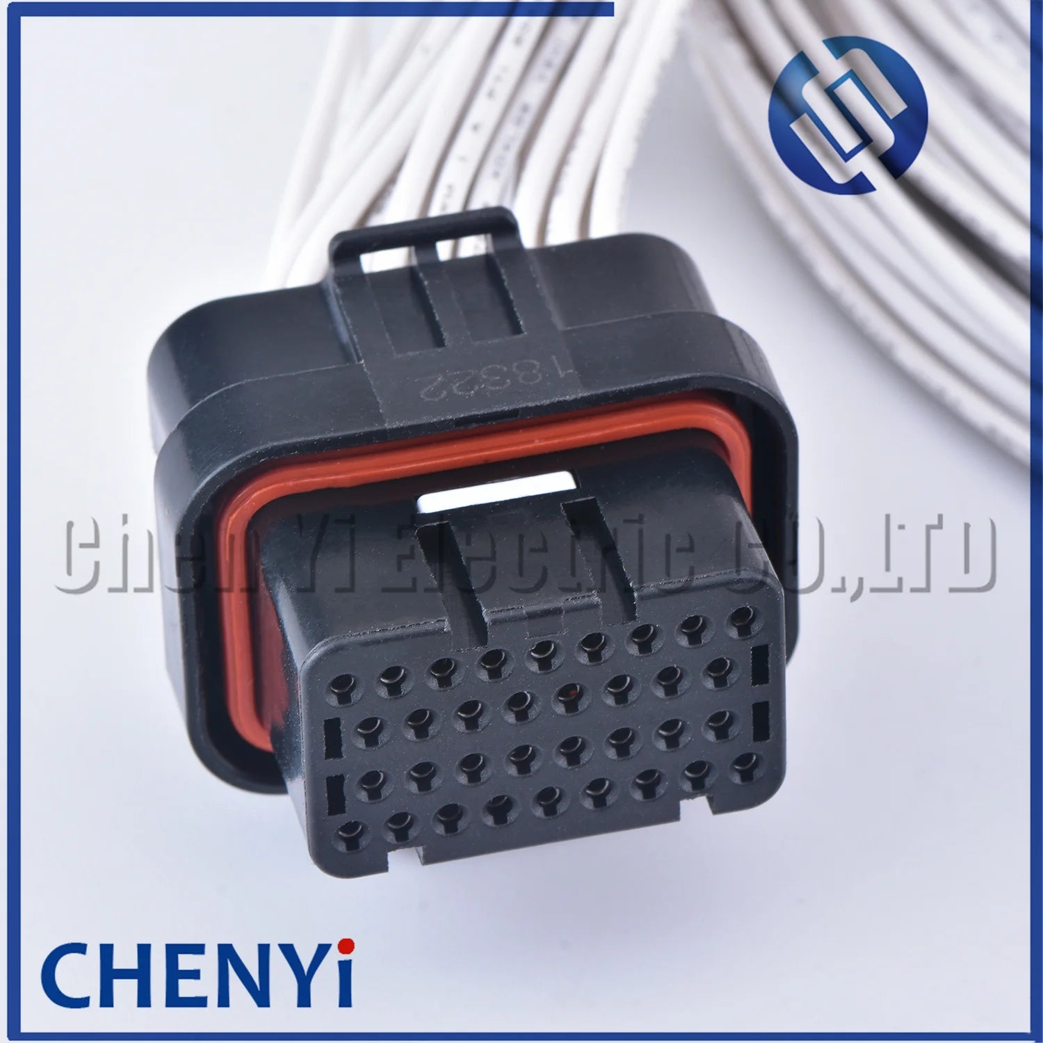 34 Pin/way ECU Auto Computer Connector PCB plug Socket Oil Gas connector plug With 2 meter Cable Wire 4-1437290-1 6437288-2