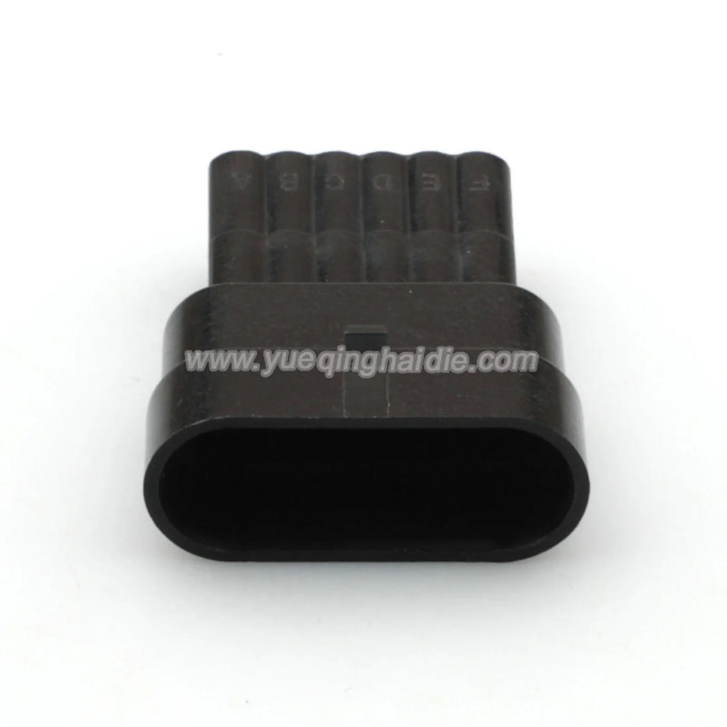 6 Pin 1.5mm Male Female Waterproof Electrical Flat Accelerator Pedal Plug Sensor Socket Connector 12162210