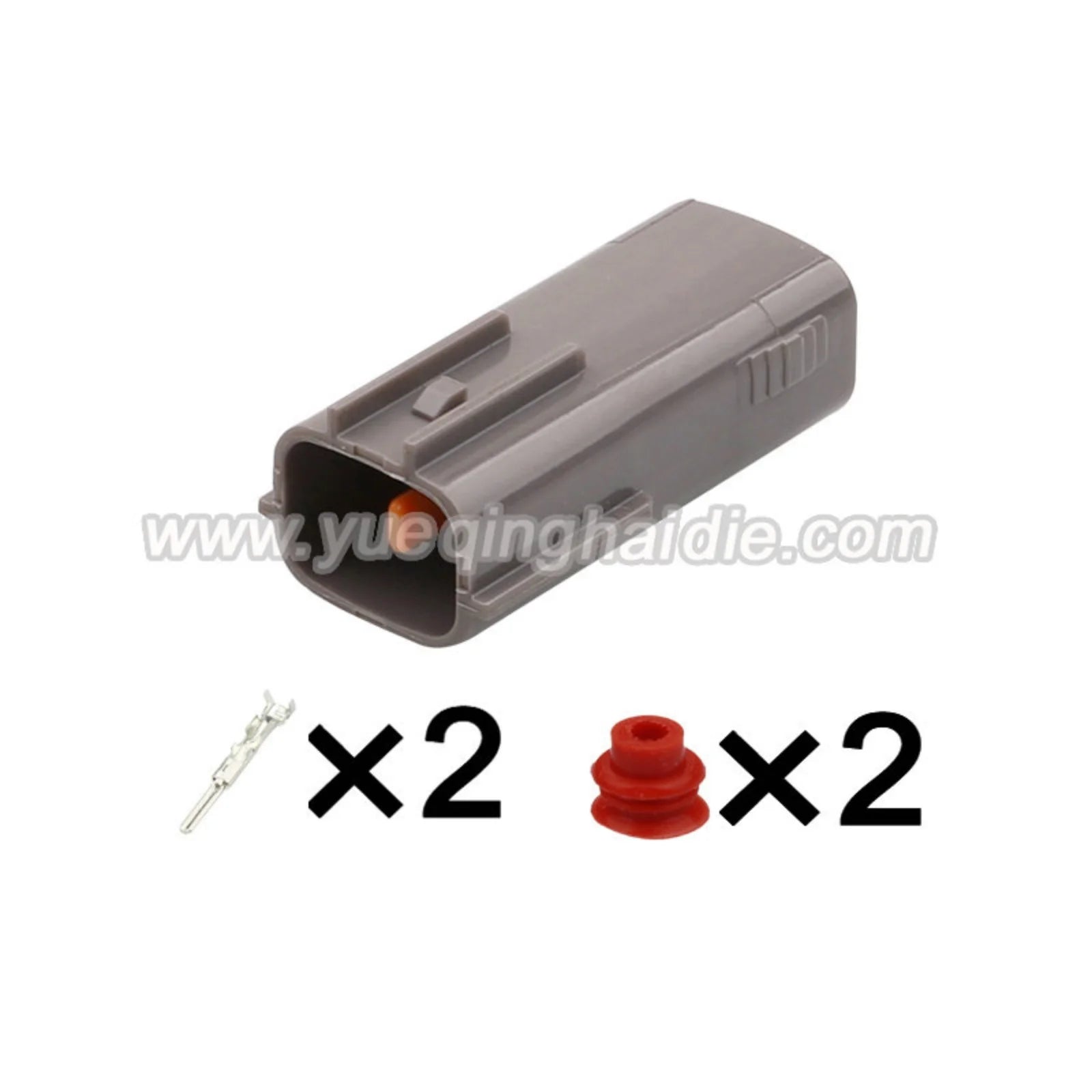 2PIN Connector Waterproof 2.2mm Series Male Female Connectors Wiring Harness  Cable Plug 6195-0006 6195-0003
