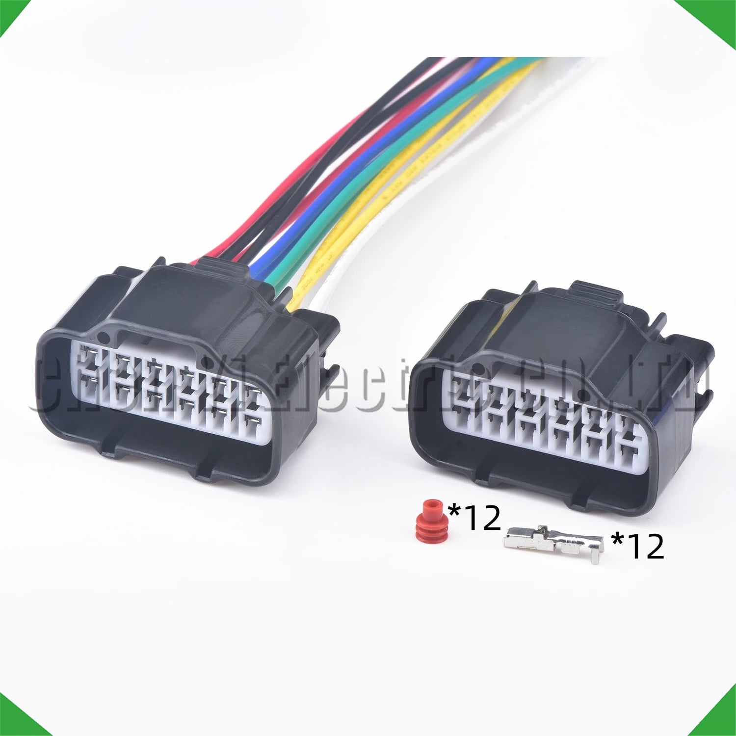 12-Pin Connector Connector Front differential motor actuator 90980-11151 90980-11664