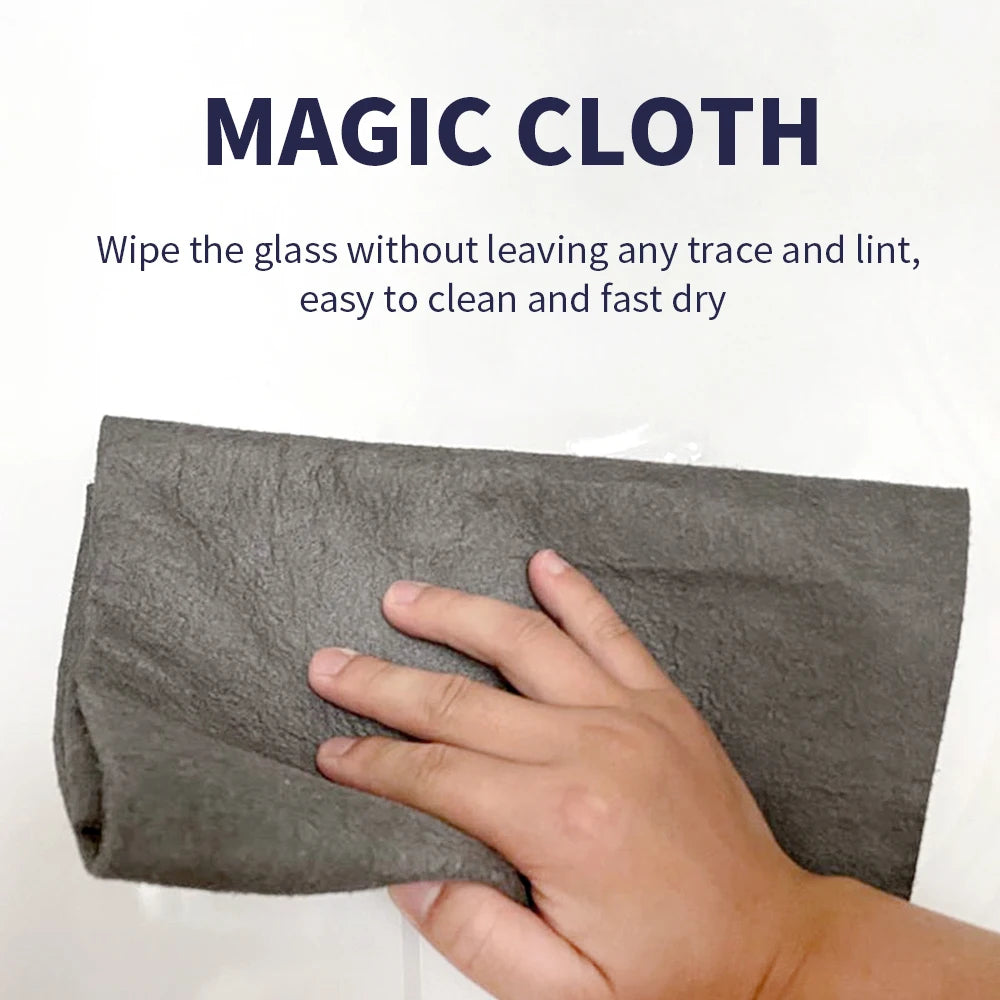 New Magic Cloth Thickened Cleaning Cloths No Trace Reusable Microfiber Car Window Glass Wiping Rags Towels Household Clean Tools