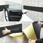 100x20cm Car Door Garage Rubber Wall Guard Bumper Safety Parking Garage Door Protector Crash Wall Mat Car Protective Device