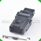 4-Pin Auto Connector Connector Black Automotive Connectors harness 1379658-1 1379674-1
