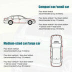 1 Pc 5M Car Door Edge Protector Strip Trim U Shape Rubber Guard Seal 11mmx5mm Auto Care sealing strip Tools decoration