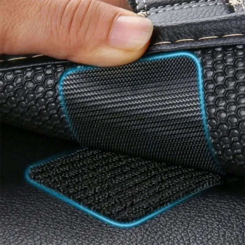 New Carpet Fixing Stickers Double Faced High Adhesive Car Carpet Fixed Patches Home Floor Foot Mats Anti Skid Grip Tapes 2/50pcs