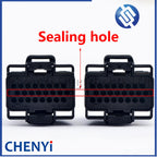 16 Pin Automotive waterproof connector Urea pump Computer board plug With  pins and back cover 4-1437287-5 4-1437287-6
