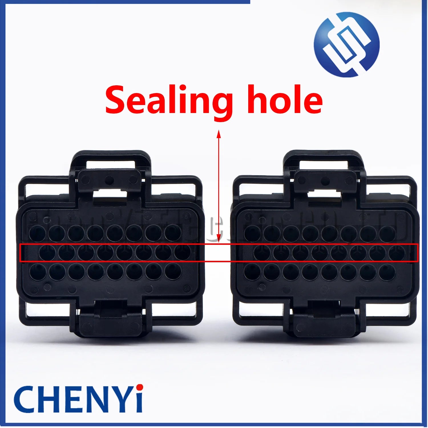 16 Pin Automotive waterproof connector Urea pump Computer board plug With  pins and back cover 4-1437287-5 4-1437287-6