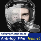 Universal Motorcycle Helmet Clear Patch Film Anti-Fog Anti-Rain Film Nano Coating Sticker Motorbike Helmet Tools Accessories New