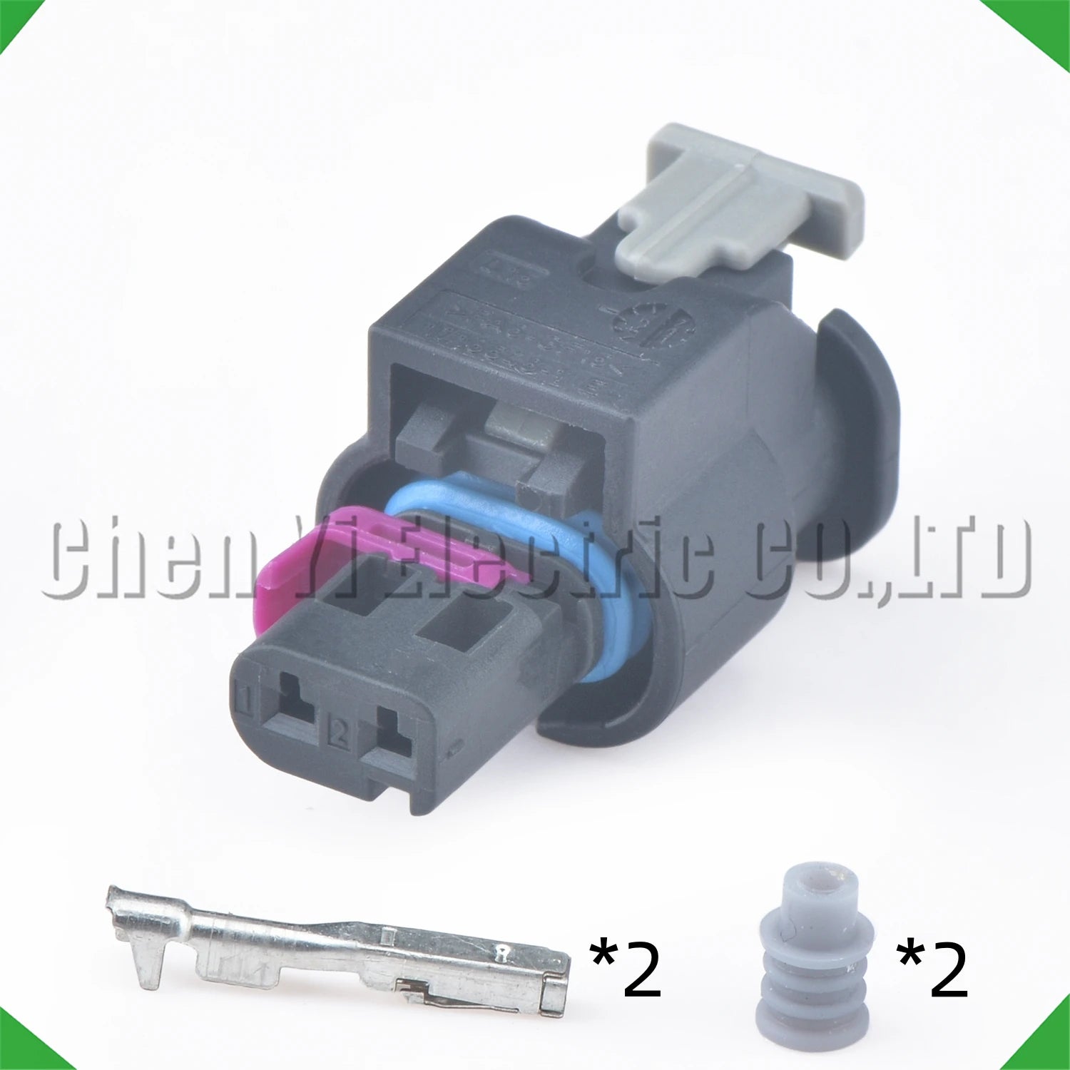 2 Pin Automobile waterproof connector vvt solenoid Ignition coil plug 4F0973702A 4F0973...