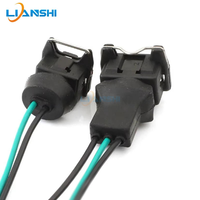 Universal odometer, temperature control sensor, fuel injector, connector, plug, wire, socket, and connector for automobiles
