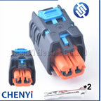 2 Pin auto waterproof wiring harness plug electric sealed connector F387 300 13898956 For Nissan Infiniti Peugeot Citroen FCI