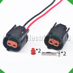 2-pin auto connector connector connectors signal conditioning harness honda honda toyota